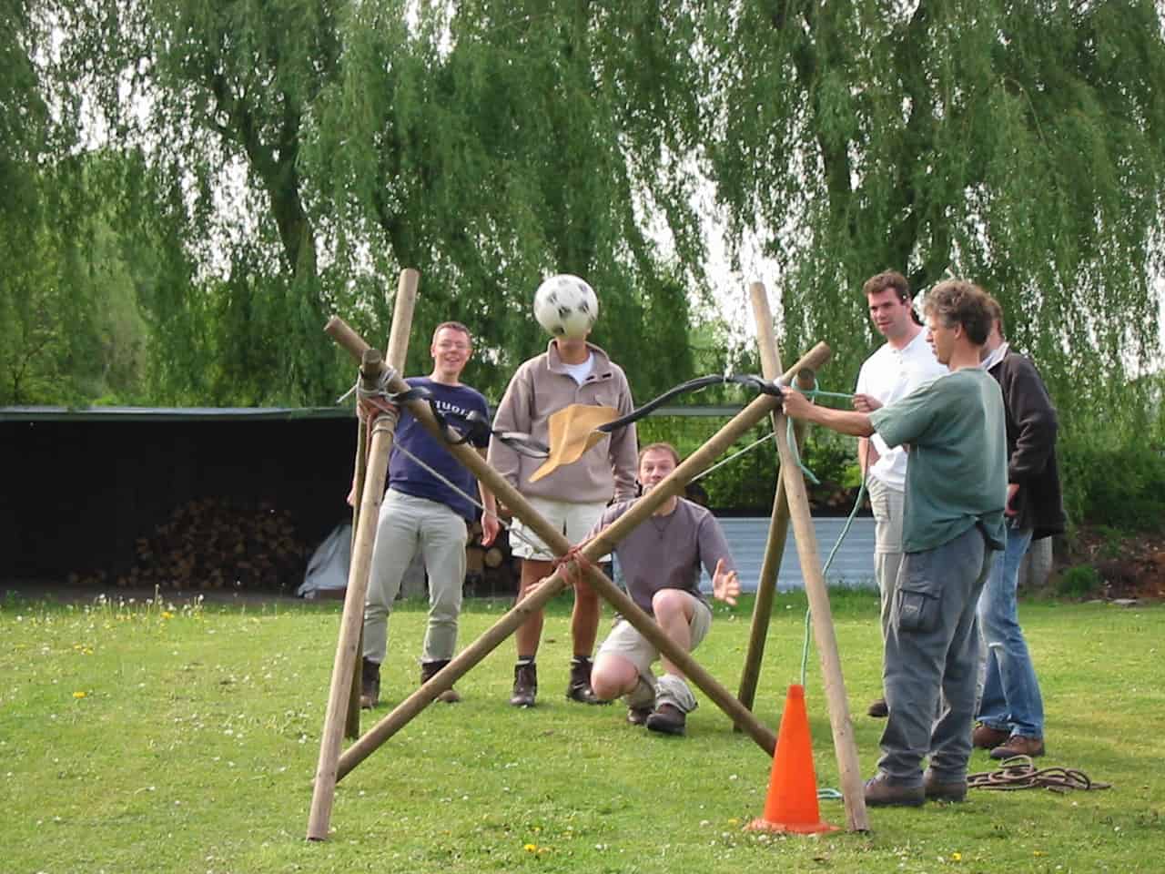 Bedrijfsuitje expeditie robinson
