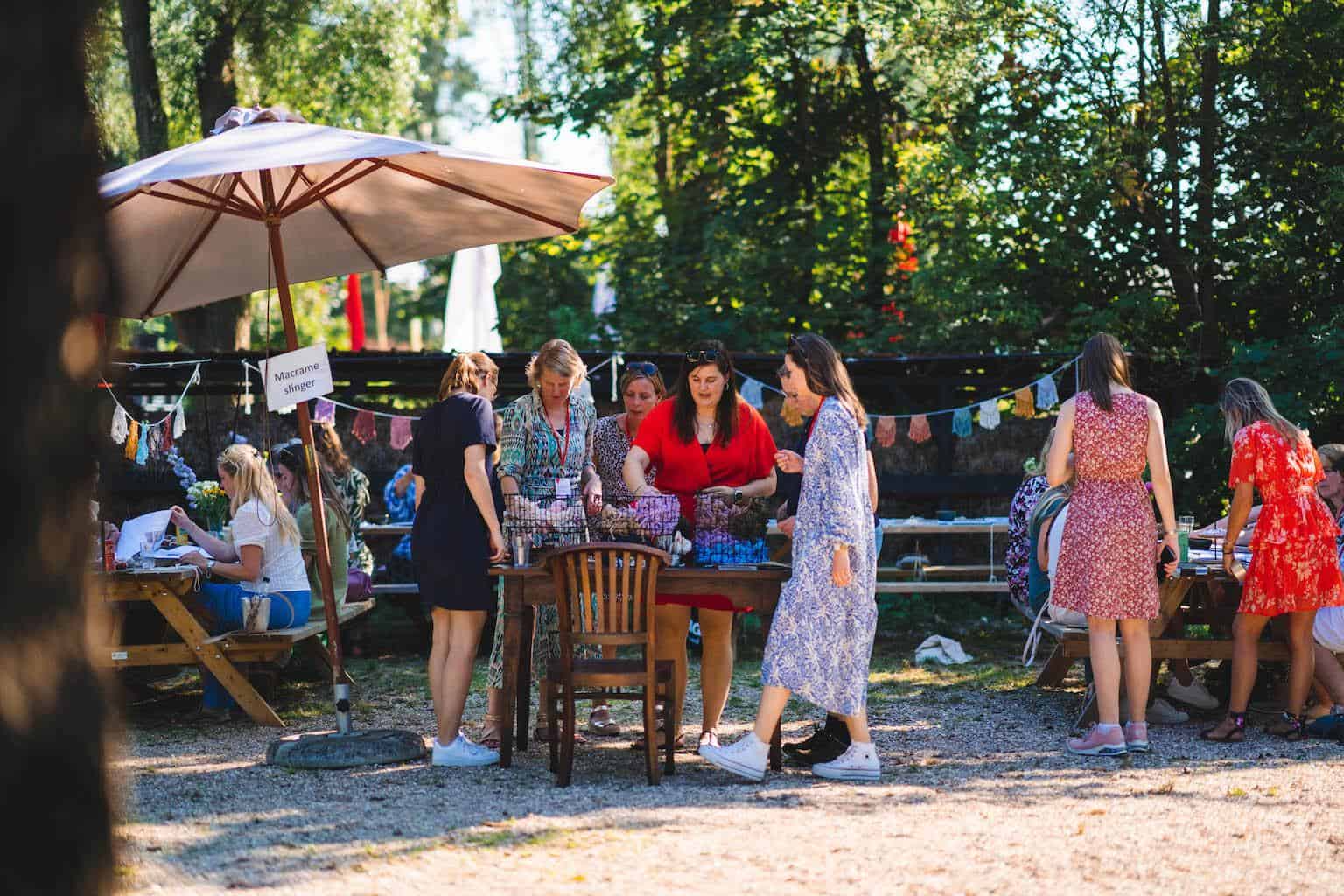 Macramé workshop bij Buitenplaats Vlaardingen