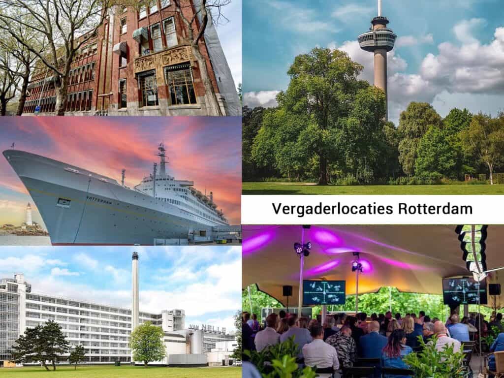 Vergaderlocaties Rotterdam - Op zoek naar een bijzondere vergaderlocatie in R'dam? Ontdek deze unieke vergaderzalen in Rotterdam en omgeving!