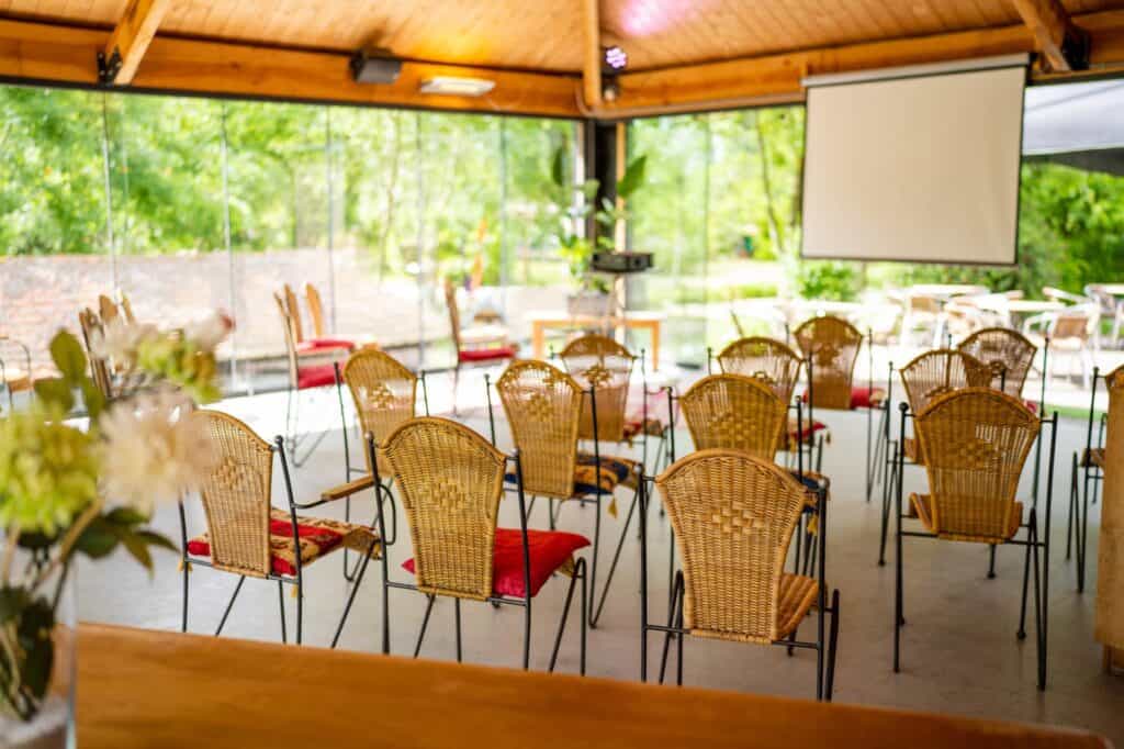 Vergaderlocatie Glazen Hooiberg theateropstelling